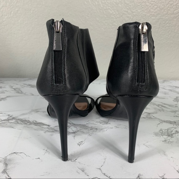Vince Camuto Freya Black Open Toe Heel Sandals 8.5 - Picture 6 of 11